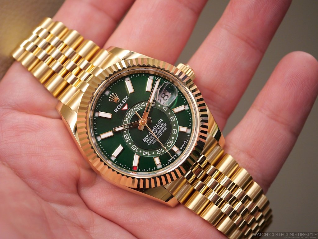 W&W 2025: Rolex Sky-Dweller Bright Green Dial ref. 336938 (Live